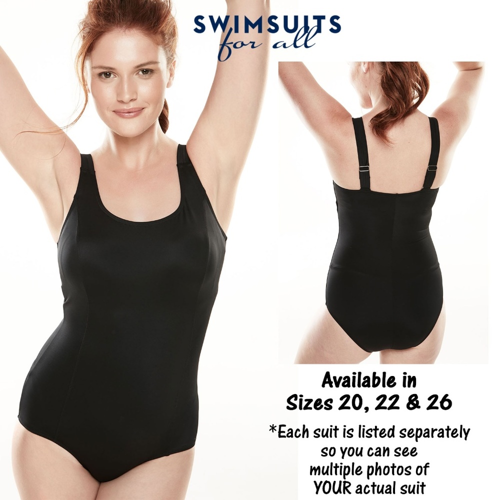NWT in Package Swim 365 Black Maillot